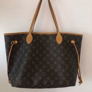 Authentic Louis Vuitton Neverfull mm